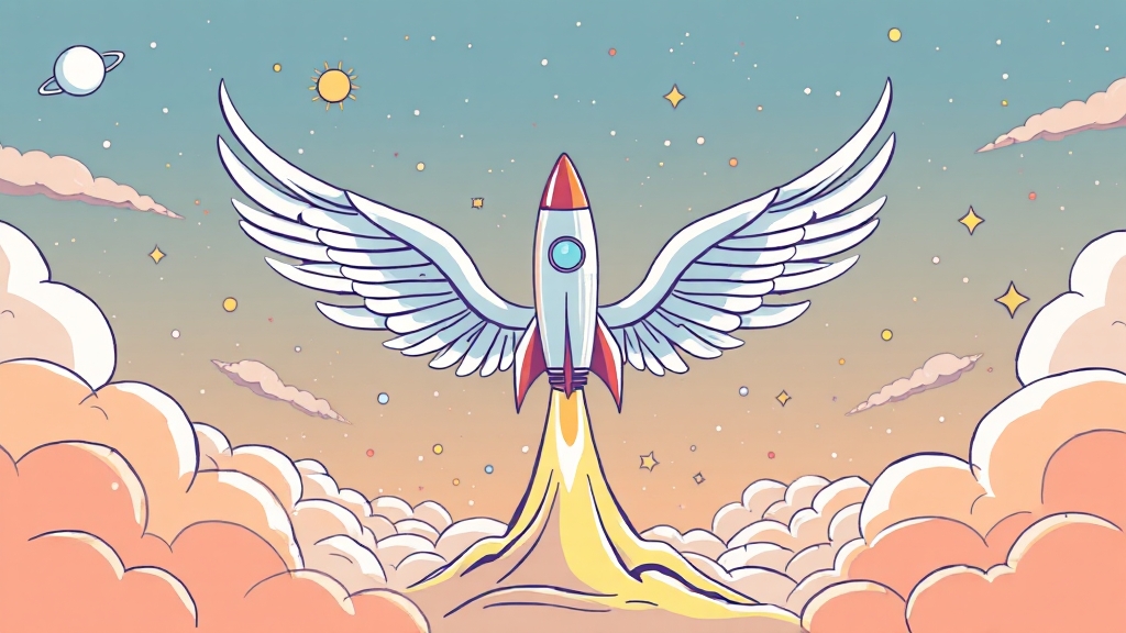 정부 지원 사업 종류 및 특징 (illustration 스타일)