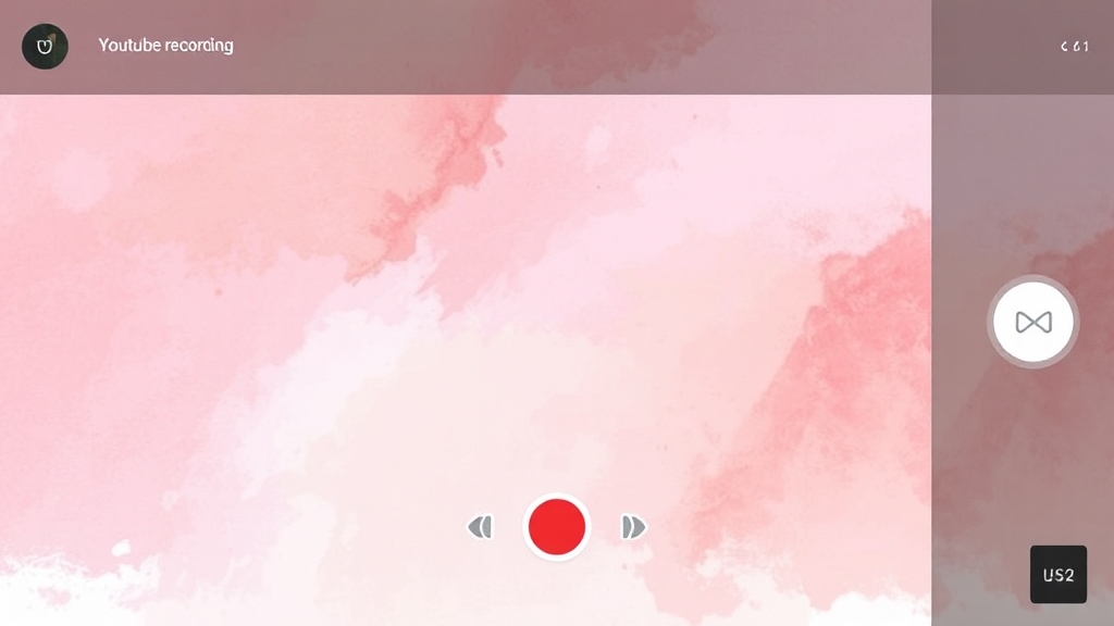 PC vs 모바일 녹화 (watercolor 스타일)