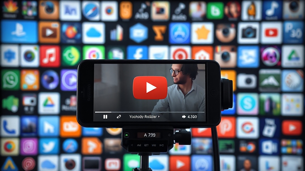 화면 녹화 프로그램 소개 (realistic 스타일)