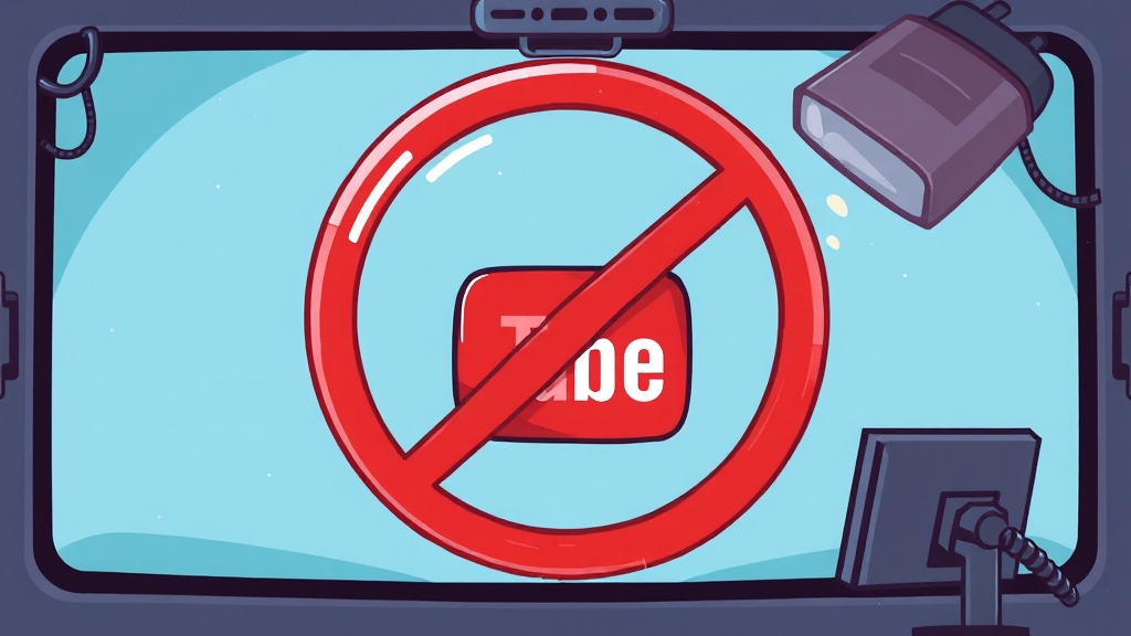 녹화 시 저작권 주의사항 (cartoon 스타일)