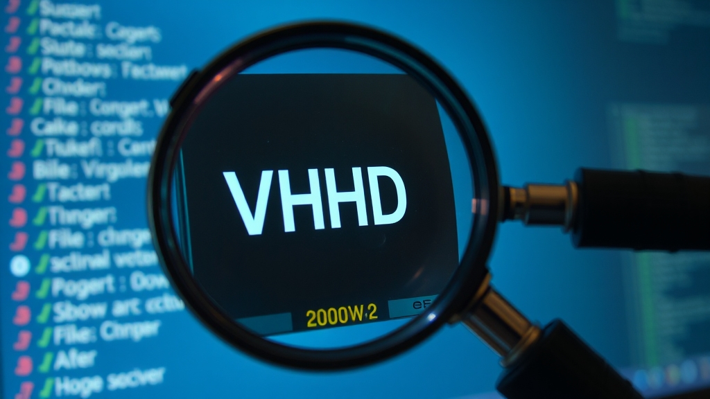 VHD 관련 문제 해결 및 관리법 (realistic 스타일)