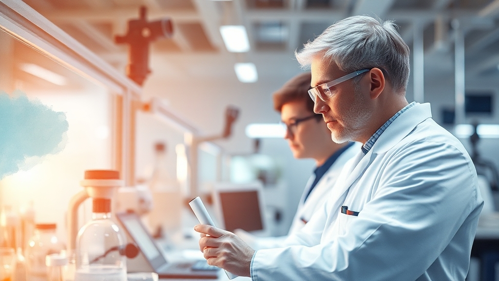 국가과학자, 누가 될 수 있을까? (watercolor 스타일)