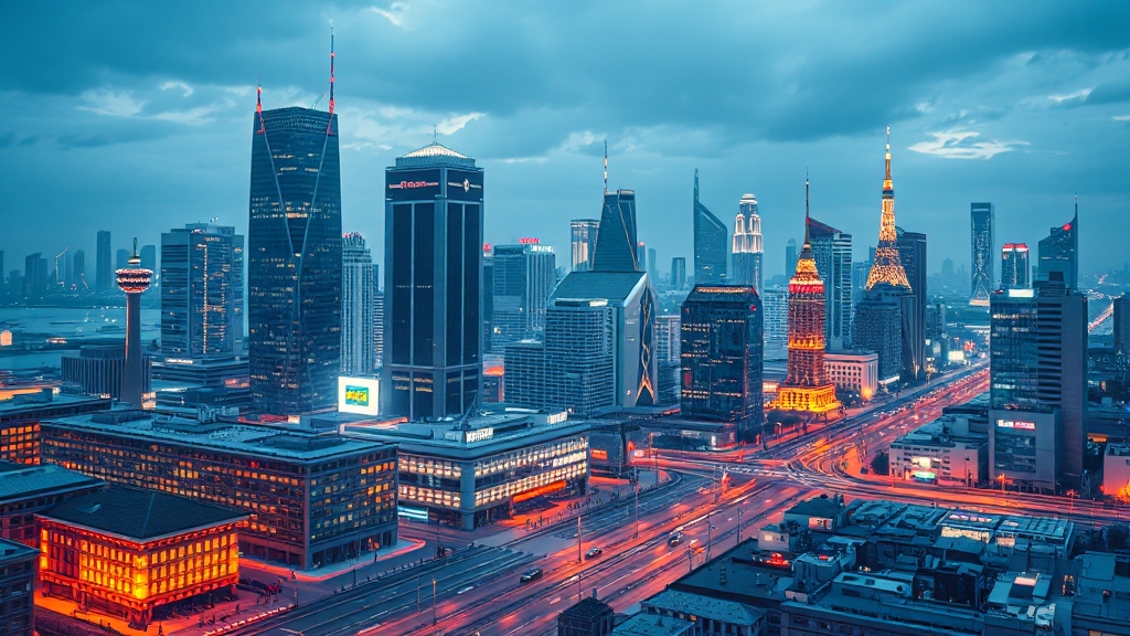 해외 인재 유치 및 국제 교류 강화 (realistic 스타일)