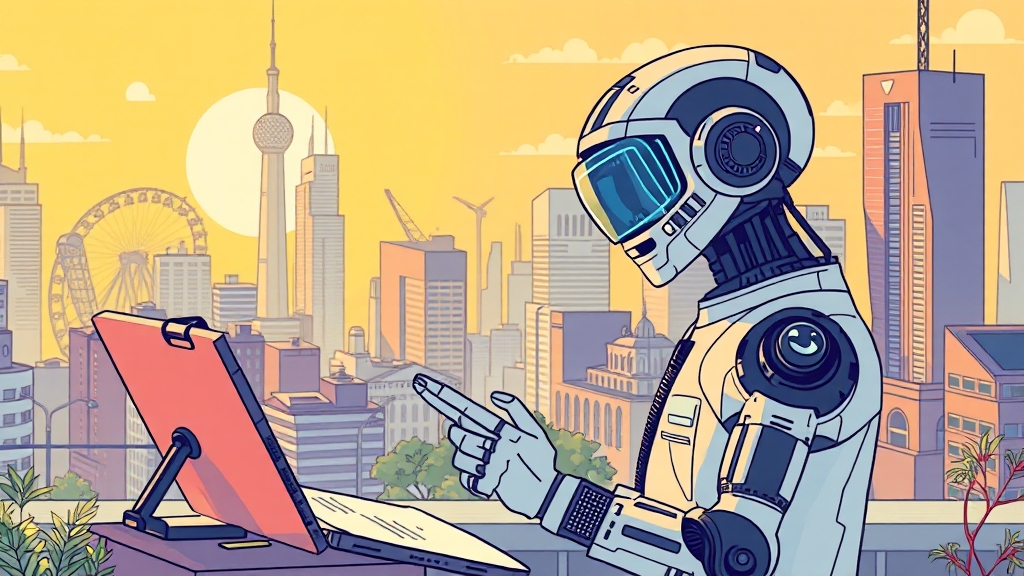 대한민국의 과학기술, 미래는 밝다! (illustration 스타일)