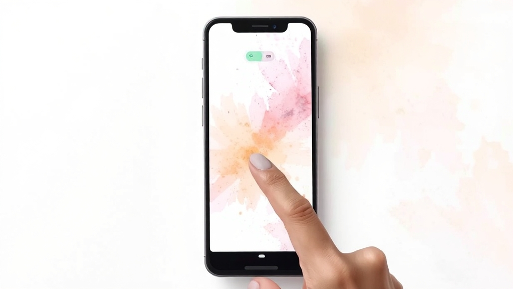 스마트폰으로 원격 제어하기 (watercolor 스타일)