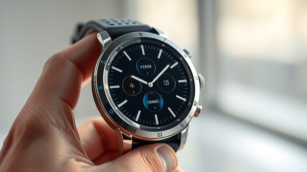 성능 & 배터리 효율 (realistic 스타일)