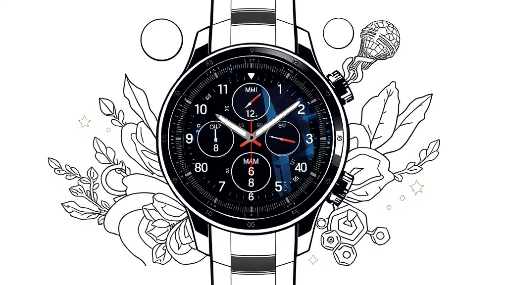 워치7 활용 가이드 (illustration 스타일)