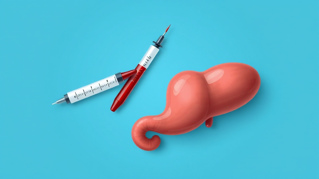 당뇨병 진단 방법 (realistic 스타일)