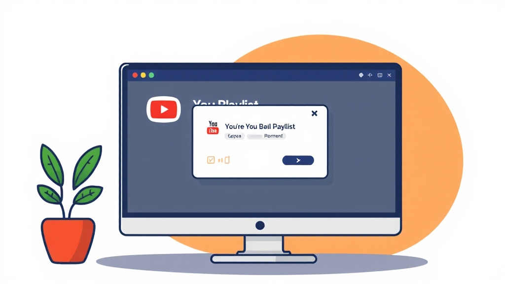 PC에서 재생목록 삭제하는 법 (cartoon 스타일)