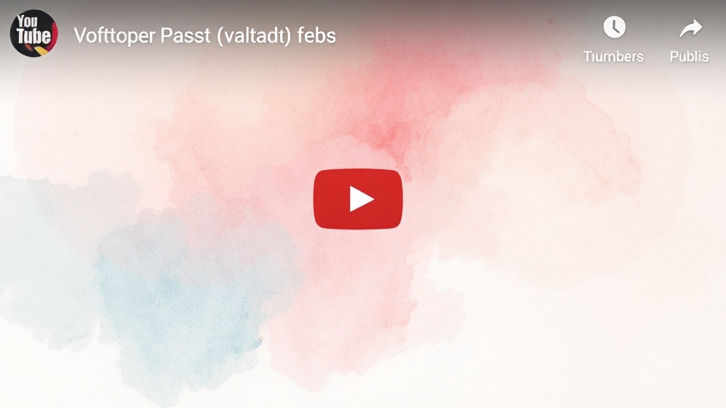 재생목록 활용 꿀팁 대방출 (watercolor 스타일)