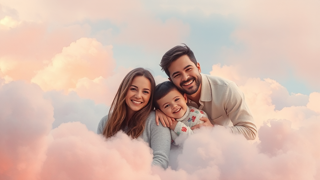 스마트폰 자동 백업 설정법 (watercolor 스타일)