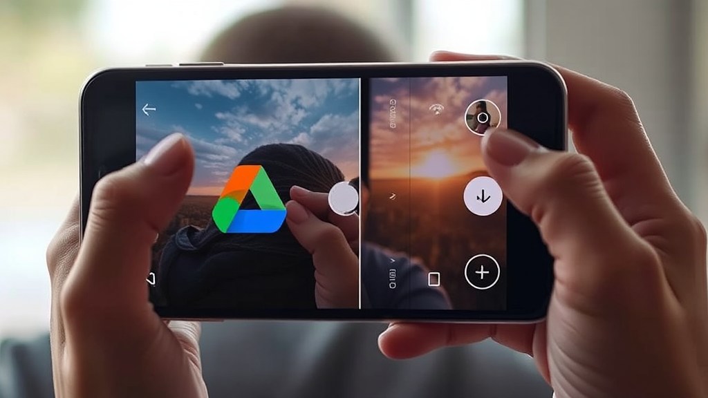 드라이브 연동 및 백업 확인법 (realistic 스타일)