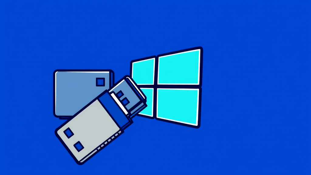 윈도우 11 USB 만들기 (cartoon 스타일)