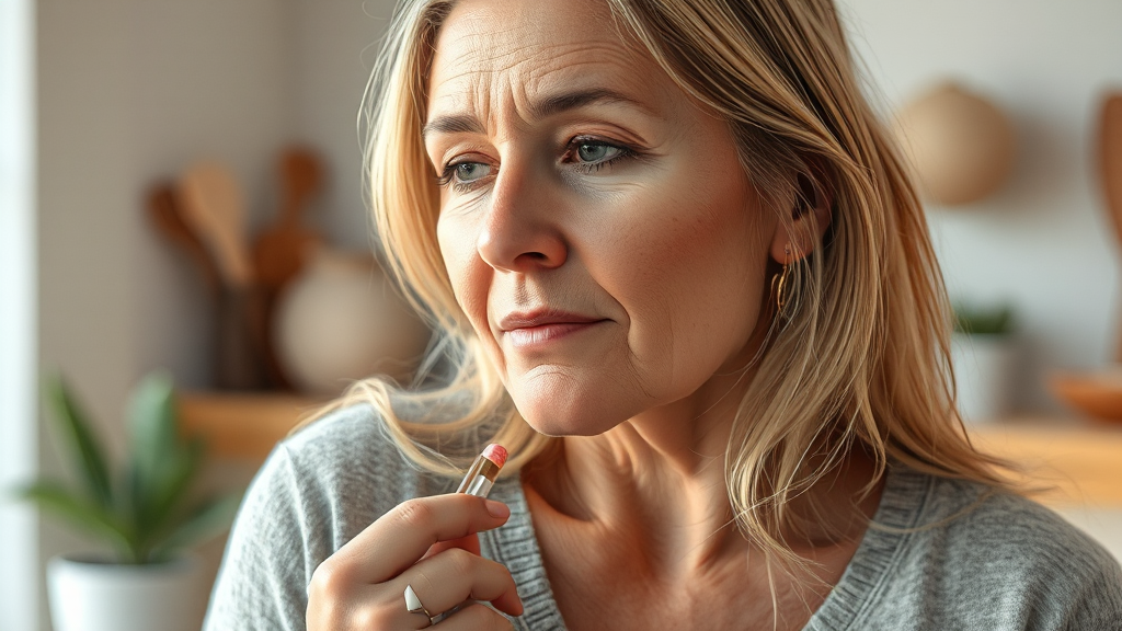 갑상선기능저하증과 체중 변화 (realistic 스타일)