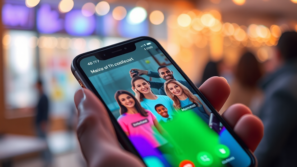 T 전화 다자간 통화 활용법 (realistic 스타일)