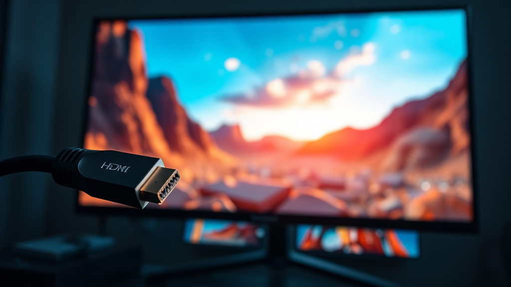 고화질 영상 시청 가이드 (realistic 스타일)