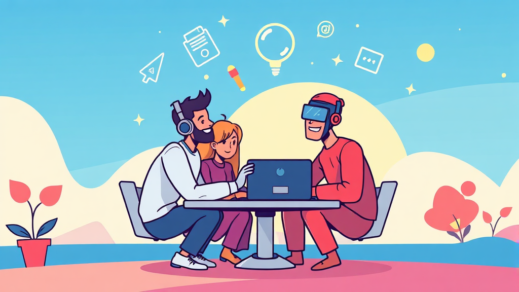 AI 협업툴, 어떤 걸 써야 할까? (cartoon 스타일)