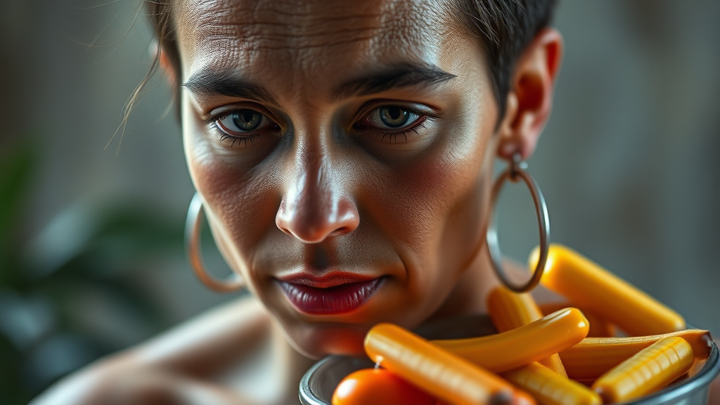 흔한 실수, 건강 망치는 지름길 (realistic 스타일)