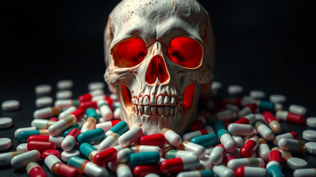 실수 2: 과다 복용은 독(毒) (realistic 스타일)