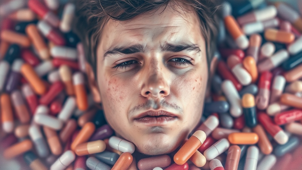 실수 5: 맹목적인 영양제 의존은 금물 (watercolor 스타일)