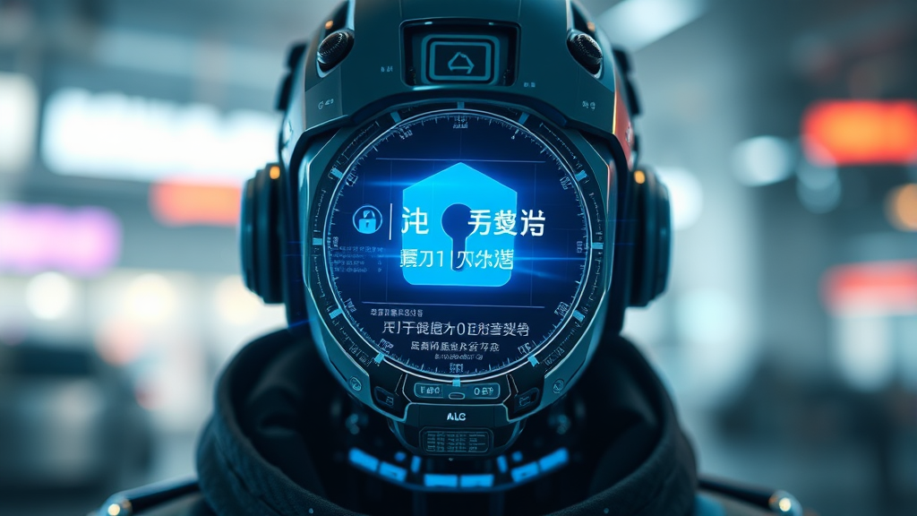 AI로 금융 보안 강화 (realistic 스타일)