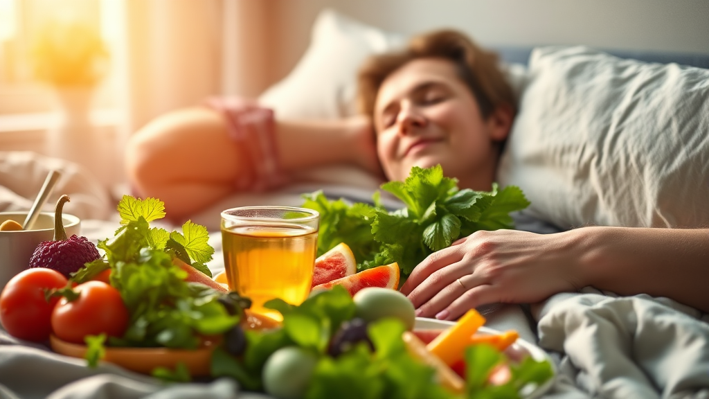 간수치 낮추는 생활 습관 개선 (realistic 스타일)