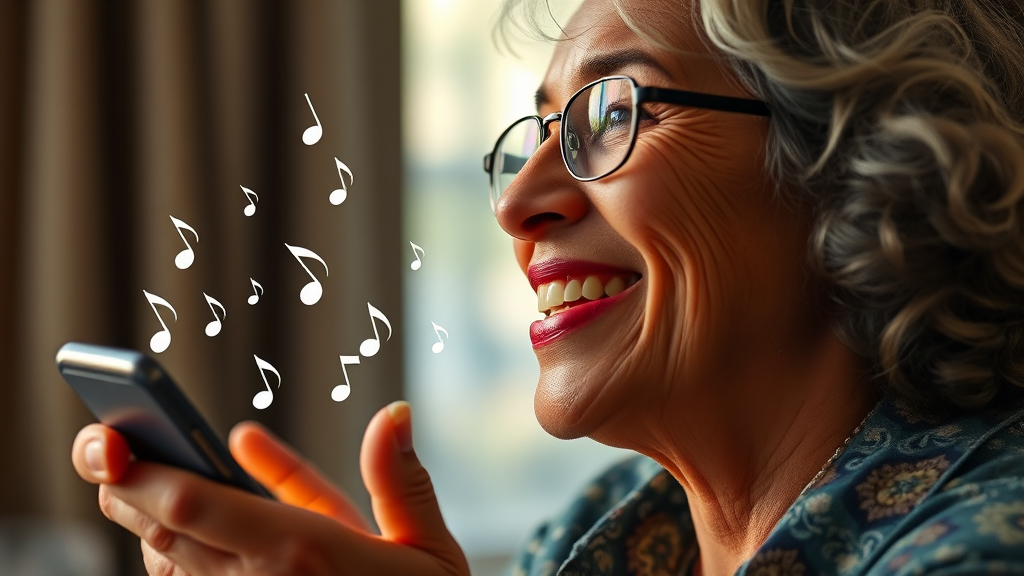 스마트폰 연동 기기 활용 (realistic 스타일)