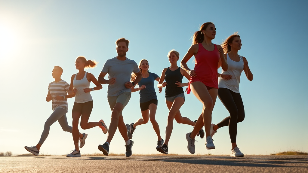 걷뛰 조합으로 시작하는 안전한 러닝 (realistic 스타일)