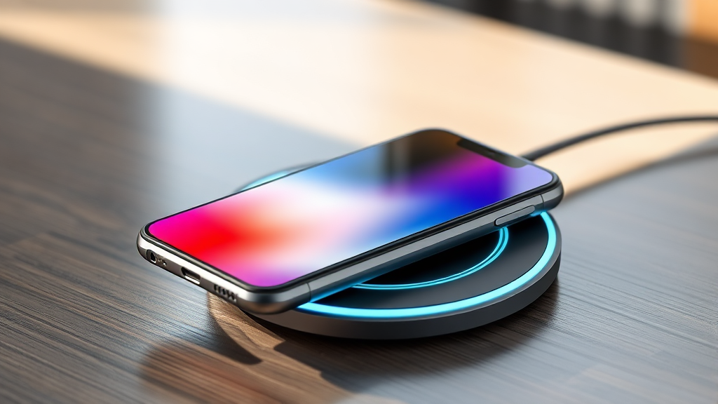 무선 충전 속도, 이렇게 해결! (realistic 스타일)