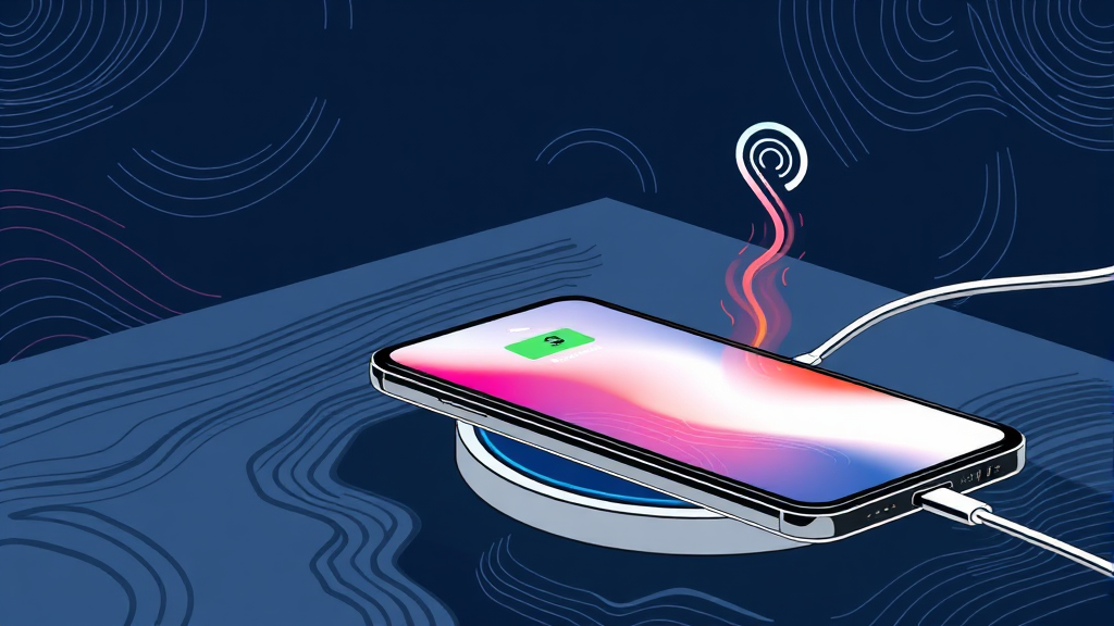 충전기 품질 & 안전성 우려 (illustration 스타일)