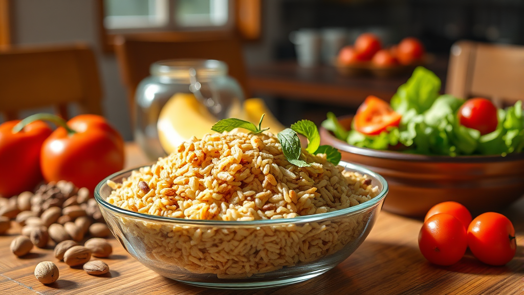 건강한 체중 관리를 위한 식습관 개선 (realistic 스타일)