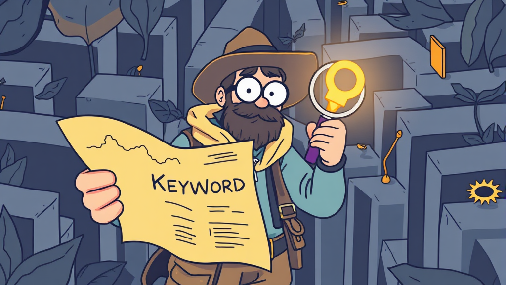 SEO 기초 다지기: 검색 엔진 최적화 시작! (illustration 스타일)