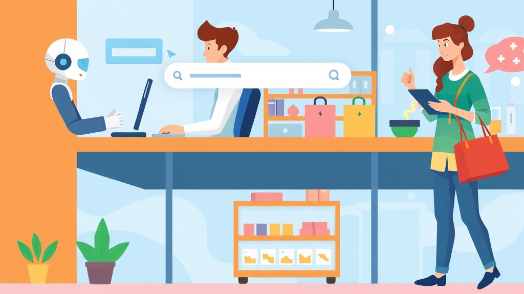 AI 검색 활용 사례 (cartoon 스타일)