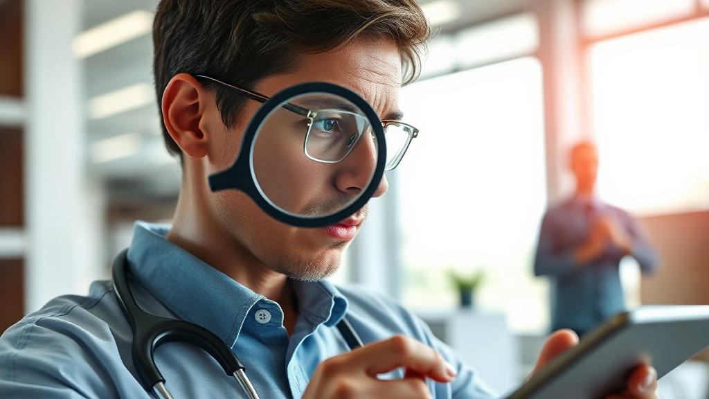 검진 후 관리, 어떻게 해야 할까? (realistic 스타일)