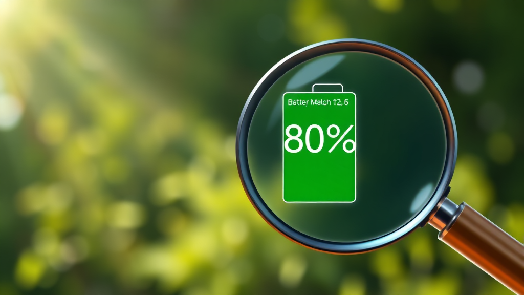 배터리 보고서, 꼼꼼히 분석하기 (realistic 스타일)