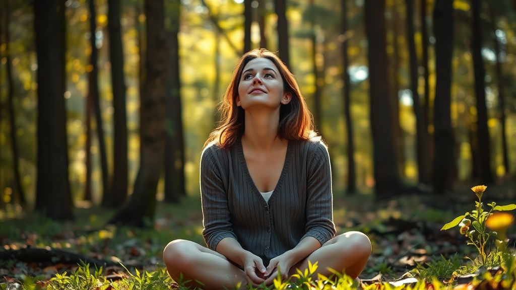 공황 발작 시 심호흡 실천법 (realistic 스타일)