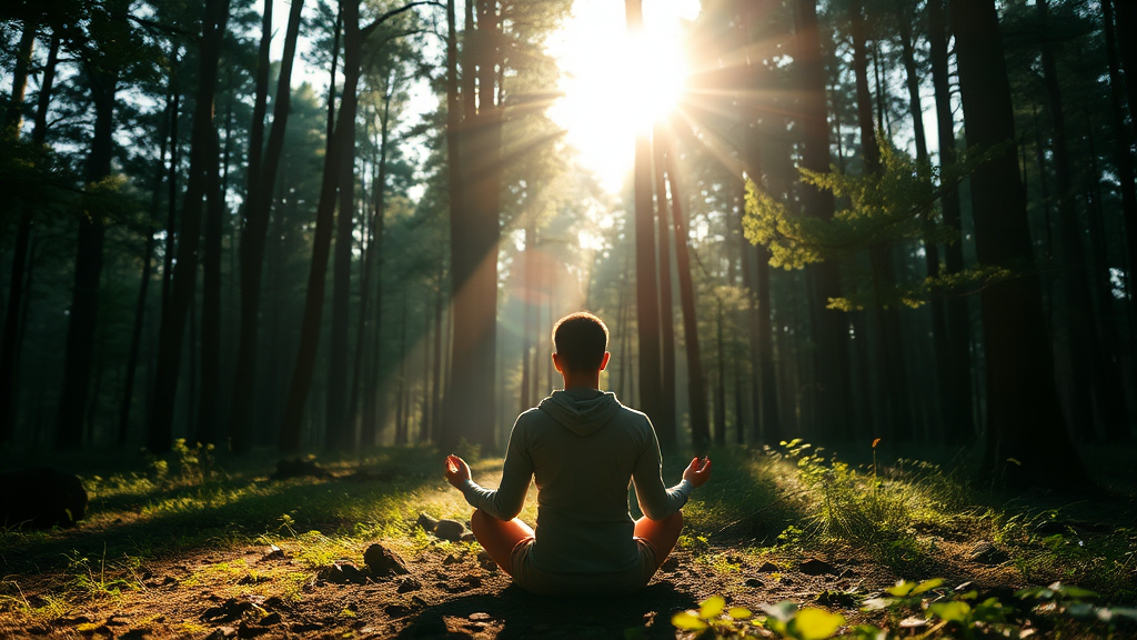 일상 속 심호흡 활용 꿀팁 (realistic 스타일)