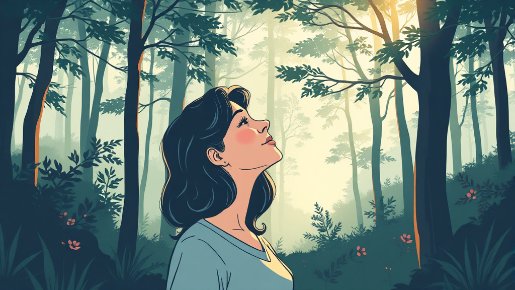 공황 증상 대처, 추가 방법은? (illustration 스타일)