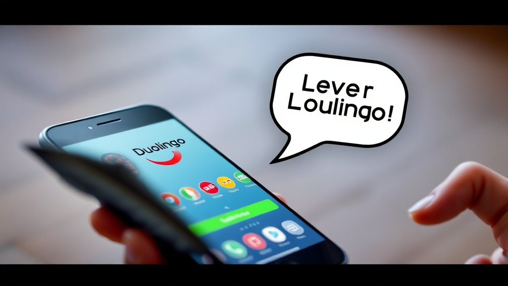 듀오링고, 어떻게 학습해야 효과적일까? (realistic 스타일)