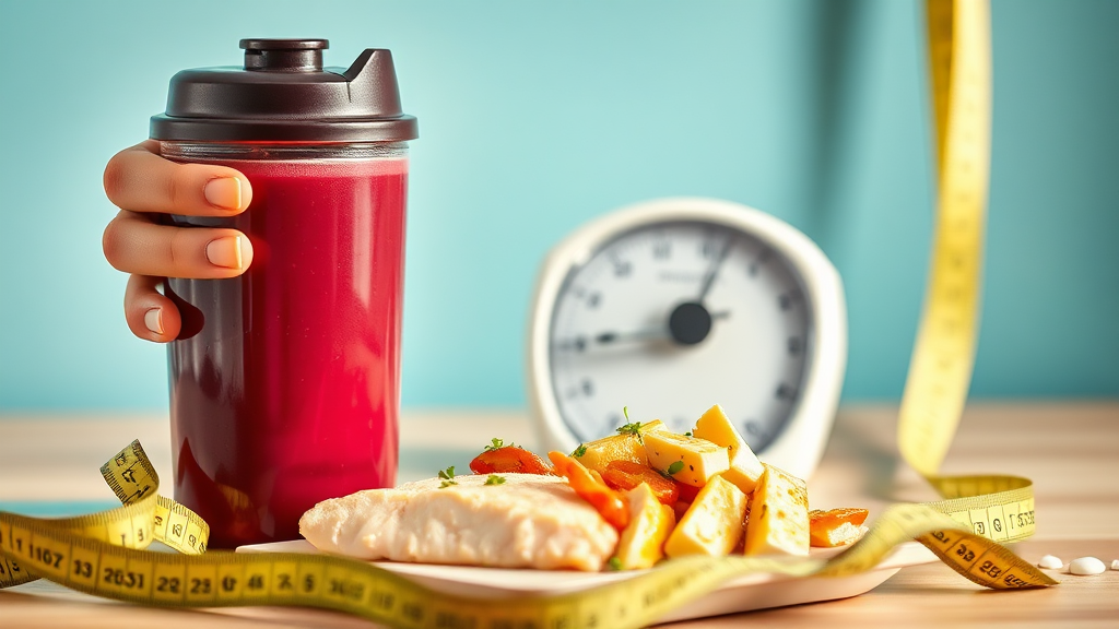 단백질 식단 종류 비교 (realistic 스타일)