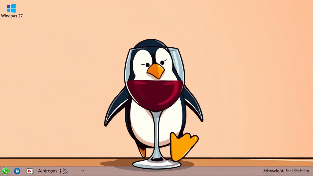 Winux 성능 & 안정성, 어느 정도일까? (cartoon 스타일)