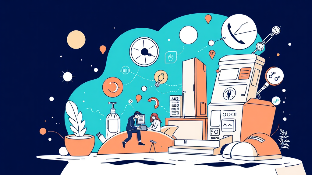 AI 스토리보드 앱 활용 분야 (illustration 스타일)