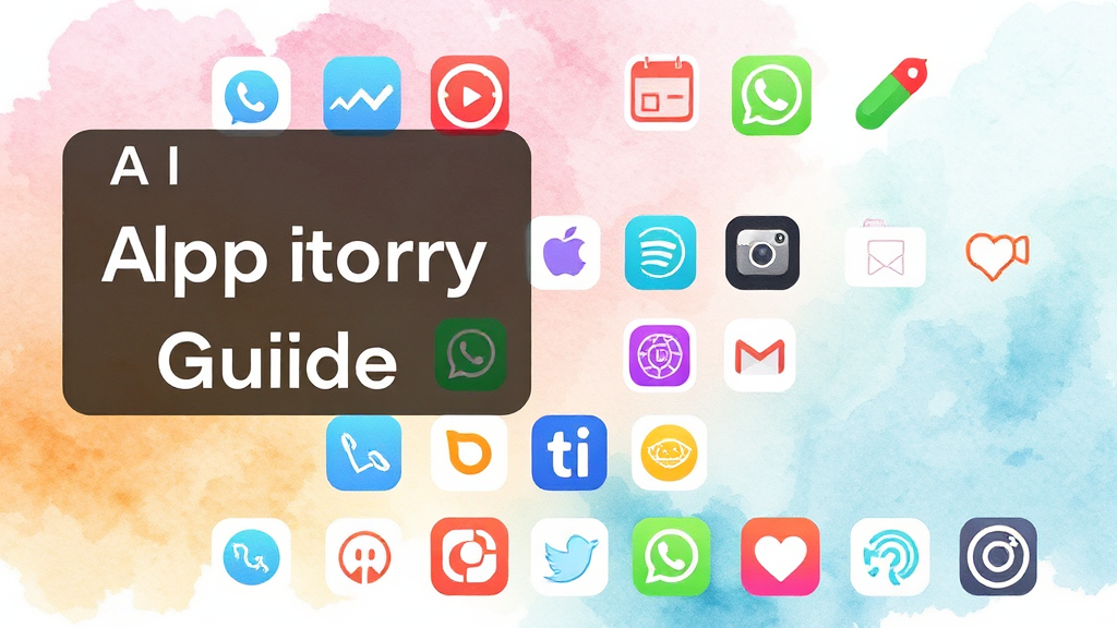 AI 스토리보드 앱 선택 가이드 (watercolor 스타일)