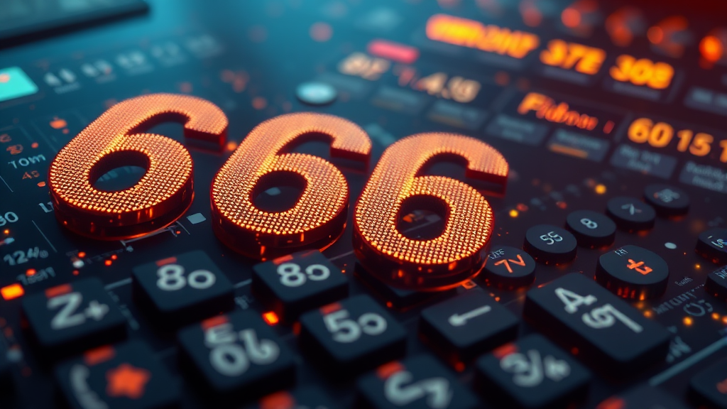 AI 시대, 계산기의 미래 전망 (realistic 스타일)