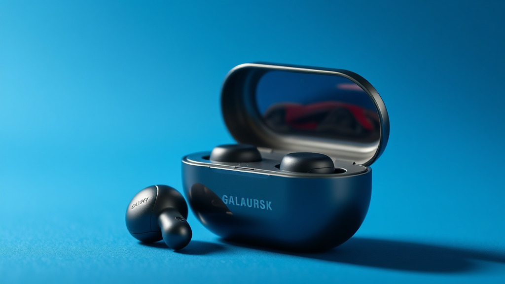 버즈 페어링 절차 상세 안내 (realistic 스타일)