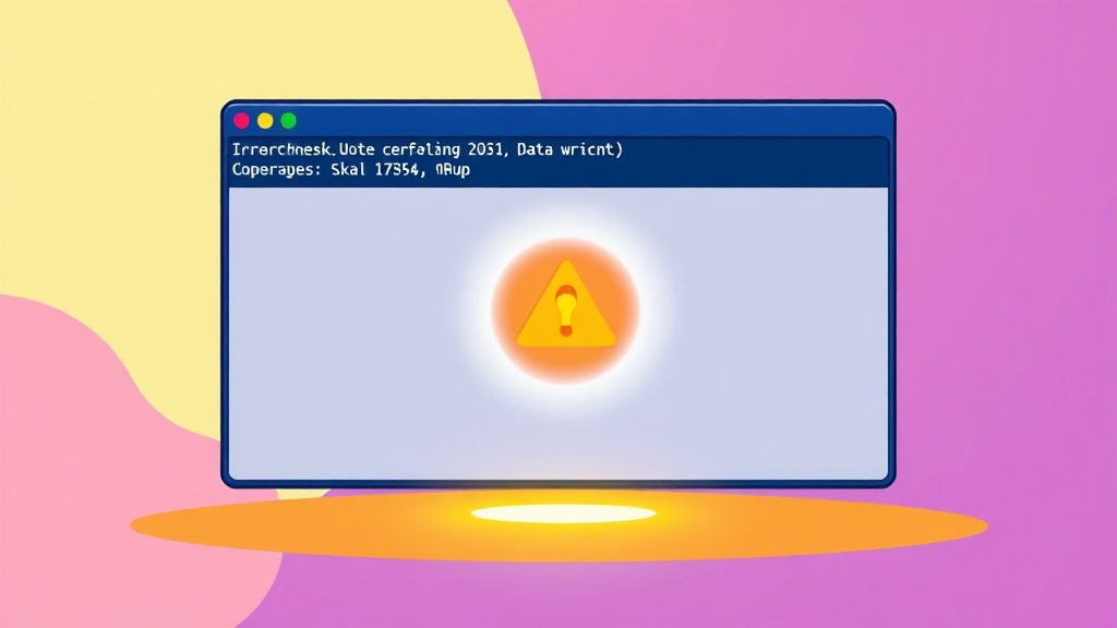Dirty Bit 확인 및 CHKDSK 실행 (cartoon 스타일)