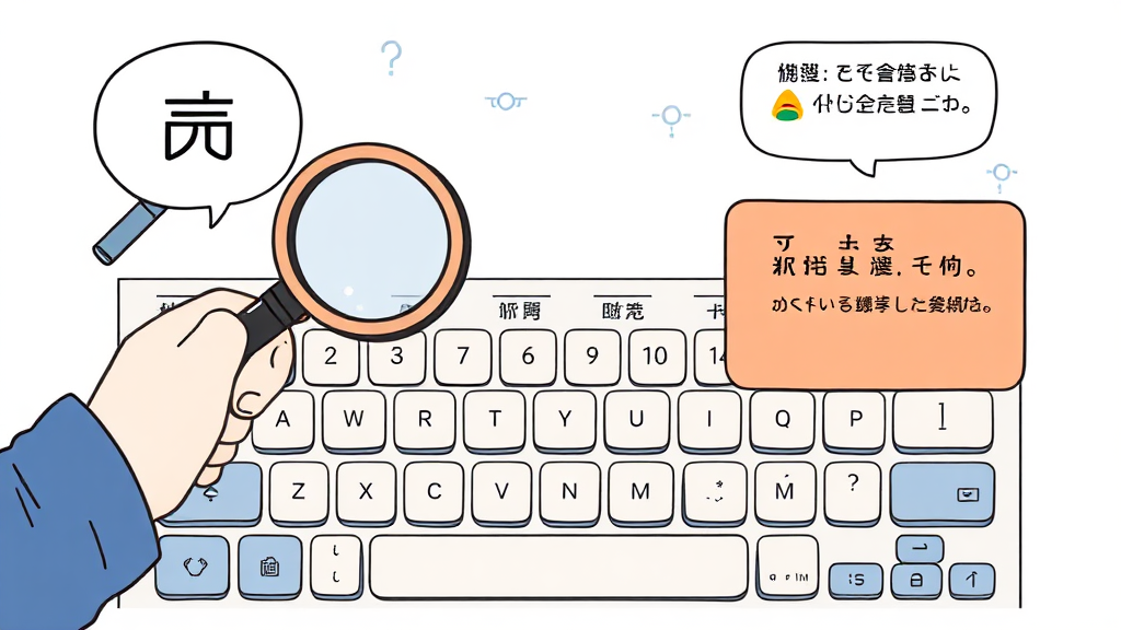 키보드 업데이트, 왜 불편할까? (illustration 스타일)