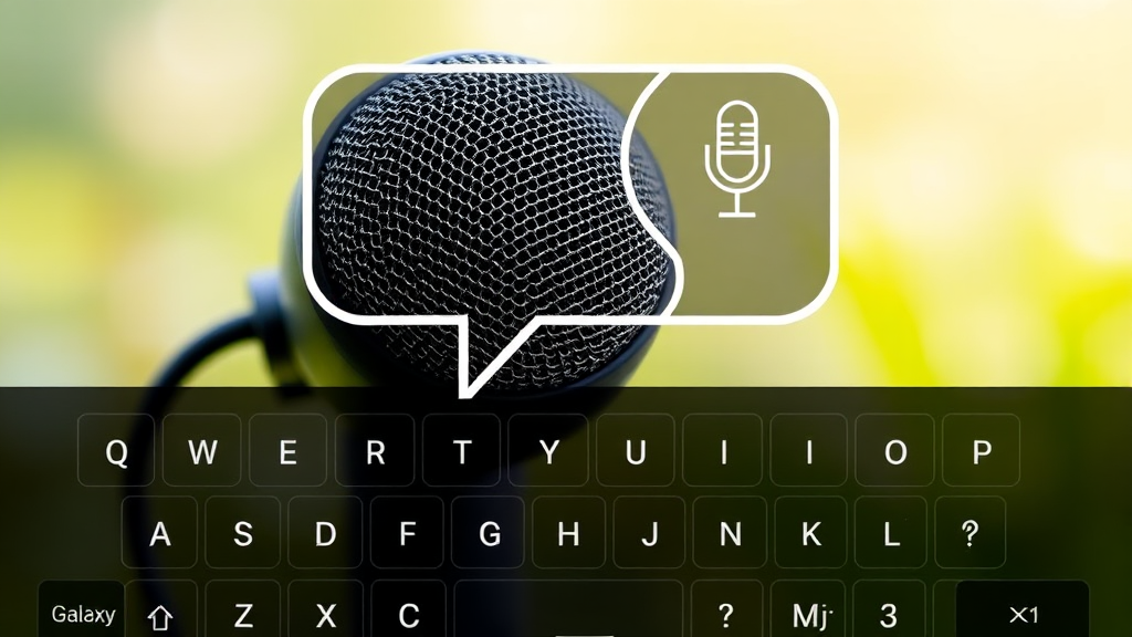 음성 입력 설정 및 문제 해결 (realistic 스타일)