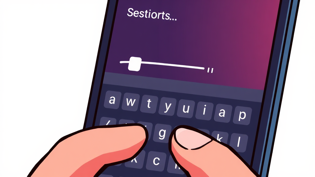 키보드 소리 및 진동 설정 변경 (cartoon 스타일)