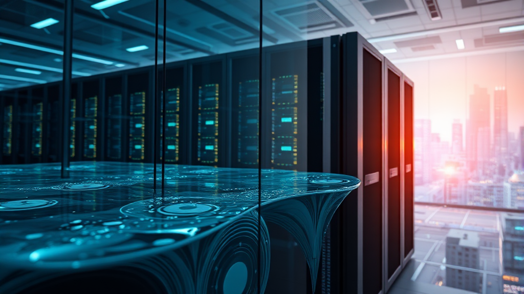 액침냉각 기술, 왜 떠오를까? (realistic 스타일)